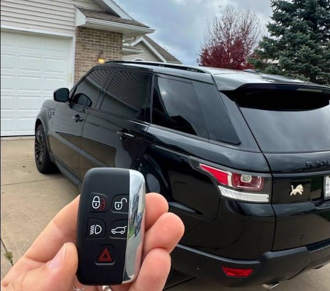 Range Rover key fob programming
