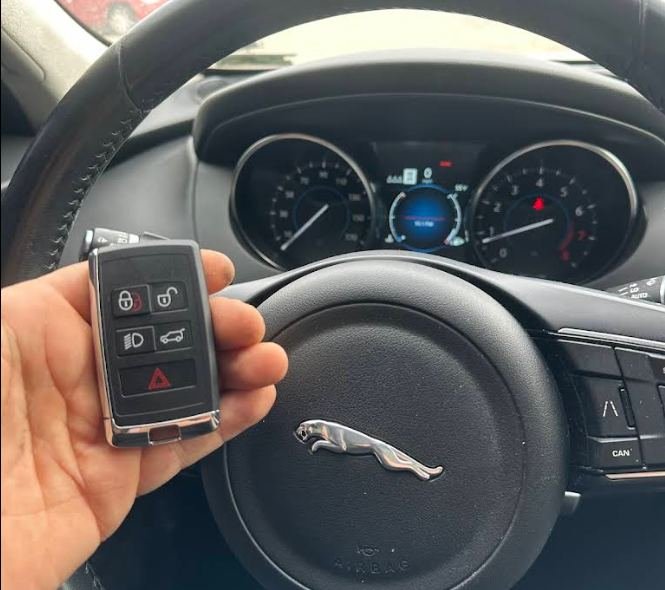 Jaguar key fob programming